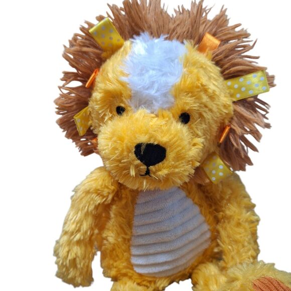 Make Believe Ideas 2021 Sensory Snuggables Lion Plush Rattle Lovey Baby Play - Picture 2 of 10
